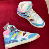 Gucci muted earth tones luxury sneakers view 7 everyday casual design