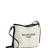 Close-up of Balenciaga shoulder bags hardware and fine stitching
