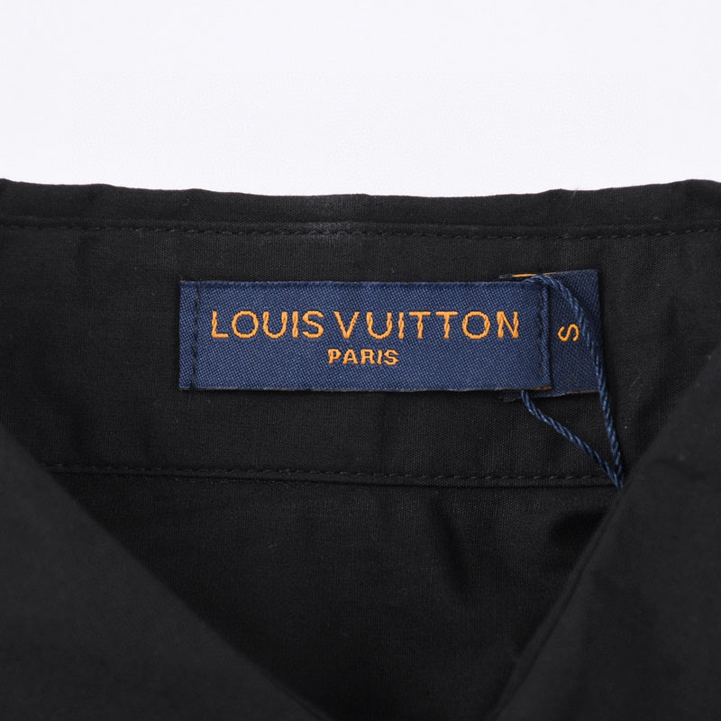 Front view of Louis Vuitton luxury clothing with streetwear-inspired cut