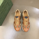 Gucci two-tone luxury sneakers view 10 sleek tonal finish