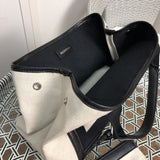 Back view of modern everyday-luxe women's handbag – women's statement bag