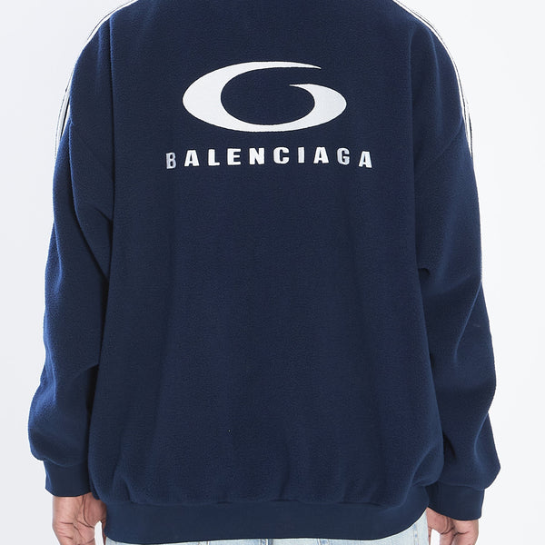 Balenciaga Jackets? BALENCIAGA Loop Sports Icon Zip-Up Jacket - Regular Fit Premium Casual Designer Jacket