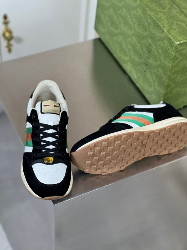 Gucci clean off-white luxury sneakers view 9 premium leather build