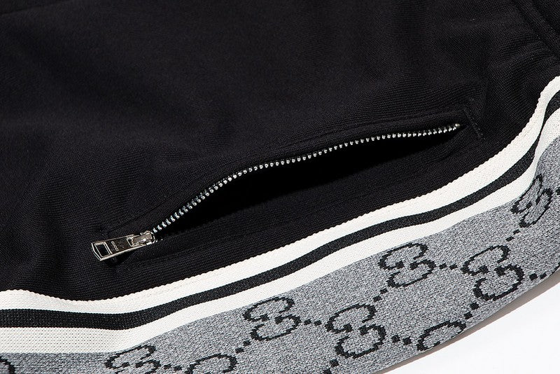 Full styled look of Gucci luxury clothing with tailored silhouette