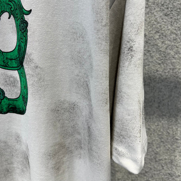 Balenciaga t-shirt close-up — premium authentic designer style