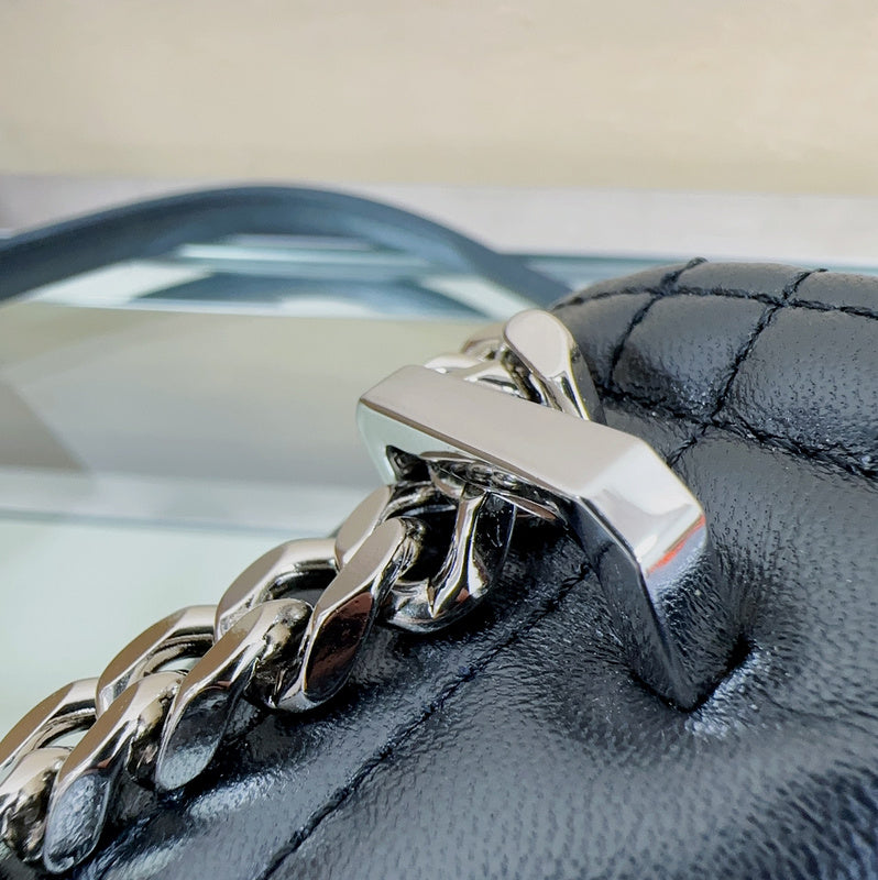 Sophisticated Vegan Leather Handbag - Versatile Everyday Design | Women's Designer-Inspired Purse #1074 - product detail shot (image 10) of designer-inspired handbag