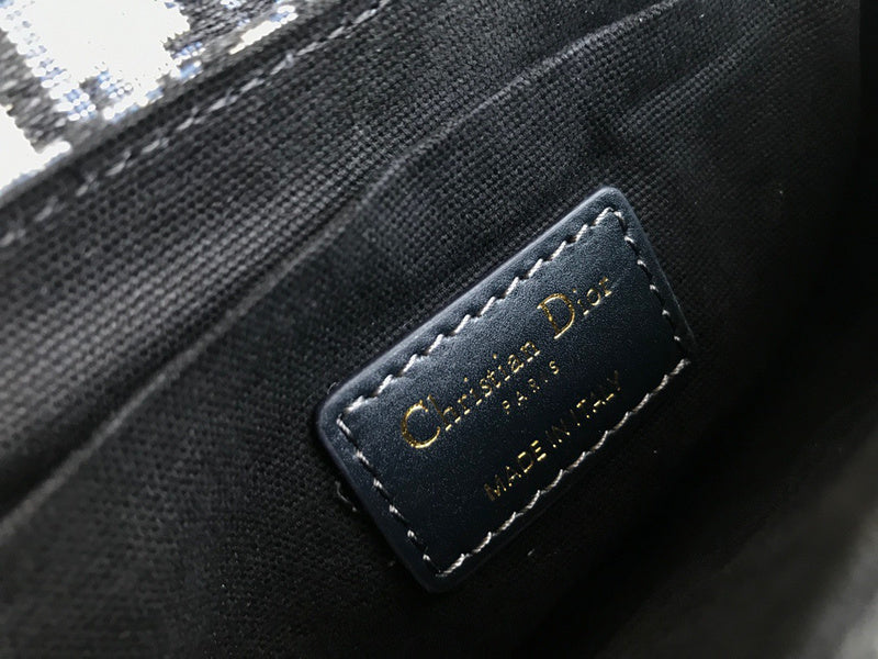 Top view of polished signature women's handbag – women's designer-style accessory