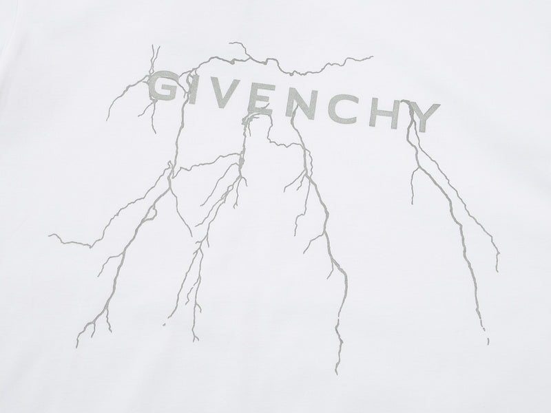 Full styled look of Givenchy luxury clothing with monogram-inspired silhouette