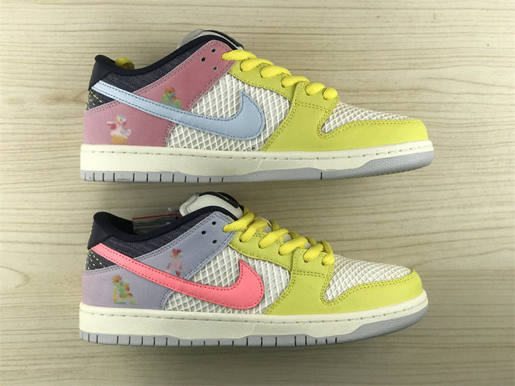 Nike sneakers detailed view showing premium designer craftsmanship