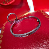 Front view of Cartier unisex jewelry piece