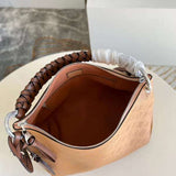 Front view of sleek classic women's handbag – women's premium purse