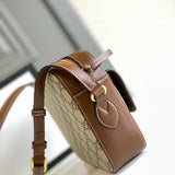 Close-up detail of statement premium women's handbag – women's statement bag