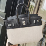 Close-up detail of sleek bag design