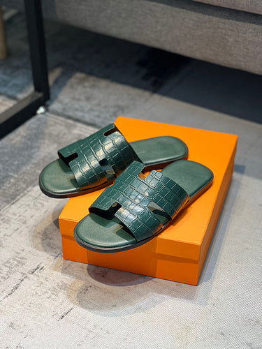 Hermès Grey Chelsea Boots - Full Silhouette View