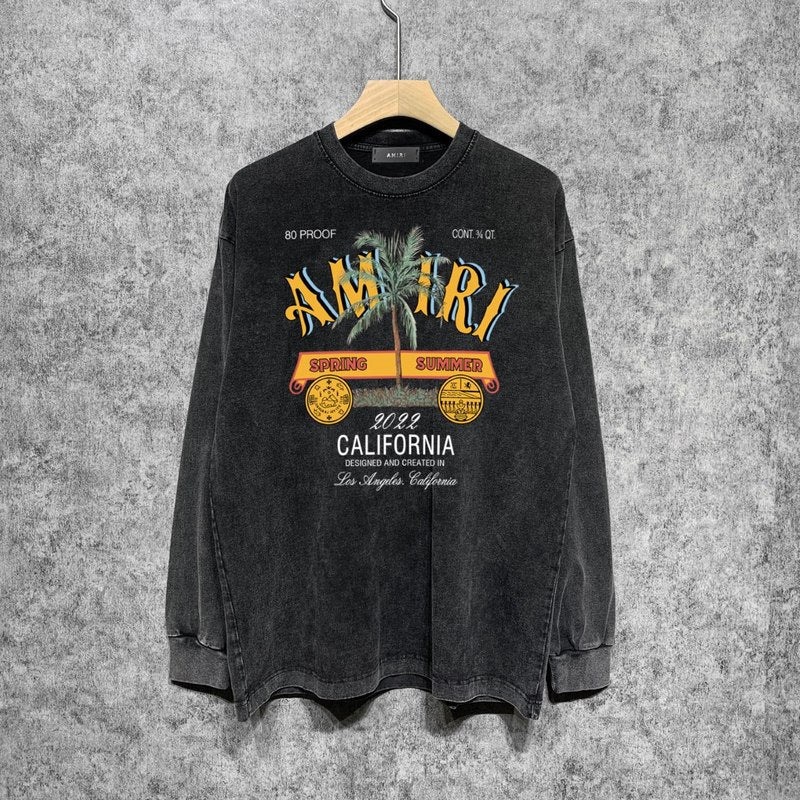 Amiri designer hoodie full view