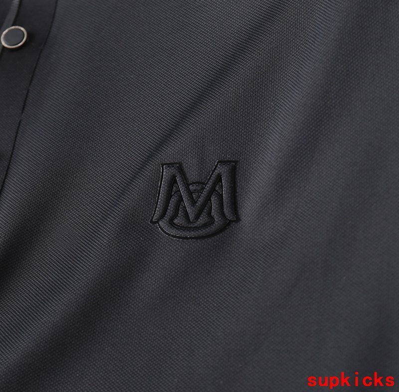 Back view of Moncler luxury clothing with contemporary cut