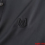 Back view of Moncler luxury clothing with contemporary cut
