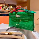 Interior view of polished premium bag