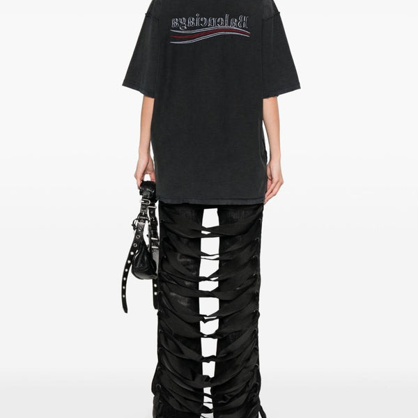 Balenciaga T-Shirts? BALENCIAGA Inside-Out Large T-Shirt Casual Everyday Designer Tee