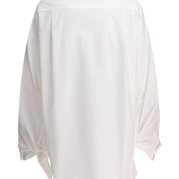 Balenciaga Tops- BALENCIAGA Blouse with Knotted Cuffs Elegant Everyday Designer Top