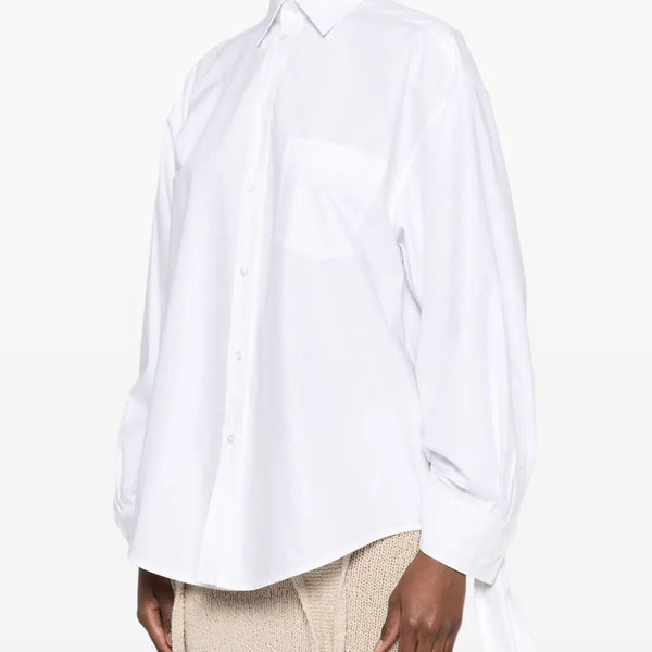 Balenciaga Tops? BALENCIAGA Knotty Cuff Blouse Premium Designer Casual Top