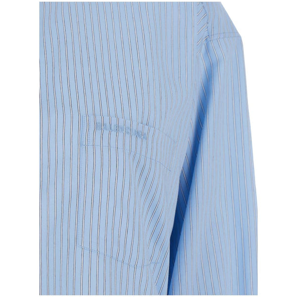 Balenciaga Tops? BALENCIAGA Knot-Detail Cuff Blouse Premium Designer Casual Top