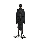 Balenciaga dresses side profile designer luxury fashion