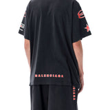 Balenciaga premium t-shirts & tops detail and craftsmanship close-up
