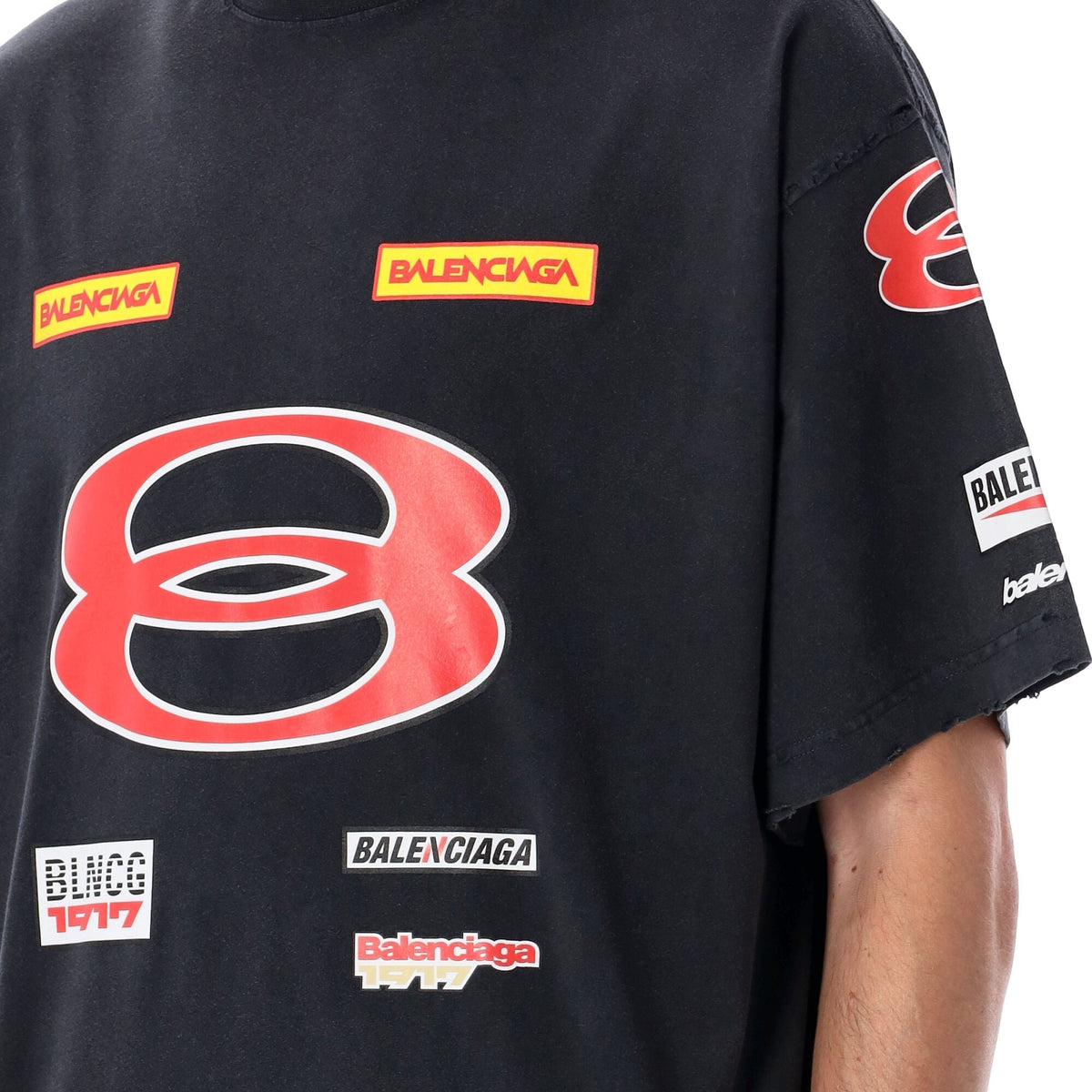 Balenciaga t-shirts & tops side profile designer luxury fashion