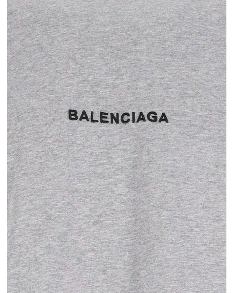 Balenciaga T-Shirts? BALENCIAGA Oversized Cotton Crew-Neck T-Shirt - FW25 - Size Guide Included Casual Everyday Designer Tee