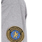 Close-up of Balenciaga t-shirts & tops hardware and fine stitching