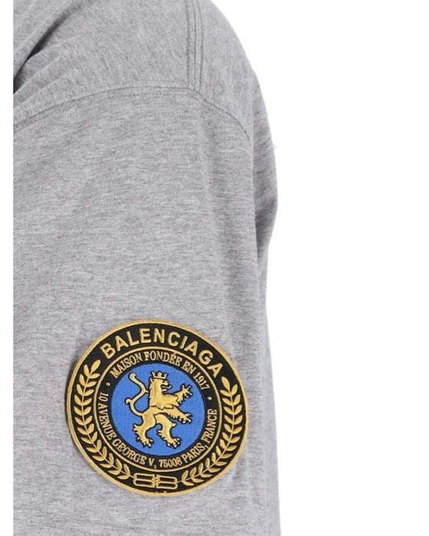 Balenciaga T-Shirts? BALENCIAGA Oversized Cotton Crew-Neck T-Shirt - FW25 - Size Guide Included Casual Everyday Designer Tee
