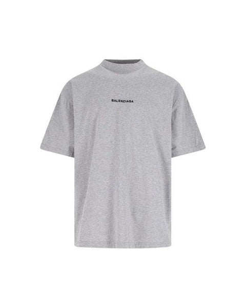 Balenciaga T-Shirts? BALENCIAGA Oversized Cotton Crew-Neck T-Shirt - FW25 - Size Guide Included Casual Everyday Designer Tee