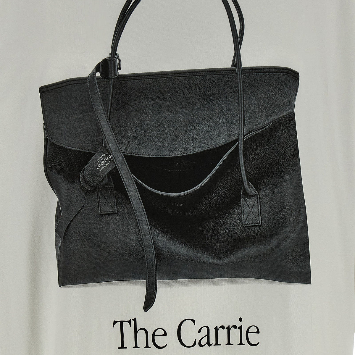 Balenciaga T-Shirts? Balenciaga Women 'The Carrie' T-Shirt Premium Designer Cotton T-Shirt