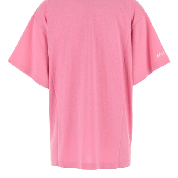 Balenciaga T-Shirts? BALENCIAGA Oversized Cotton T-Shirt for Women Casual Everyday Designer Tee