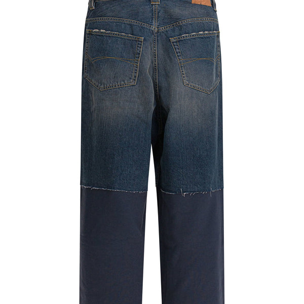 Balenciaga Pants- BALENCIAGA Cotton Trousers with Patched Detailing for Men Premium Designer Casual Trousers