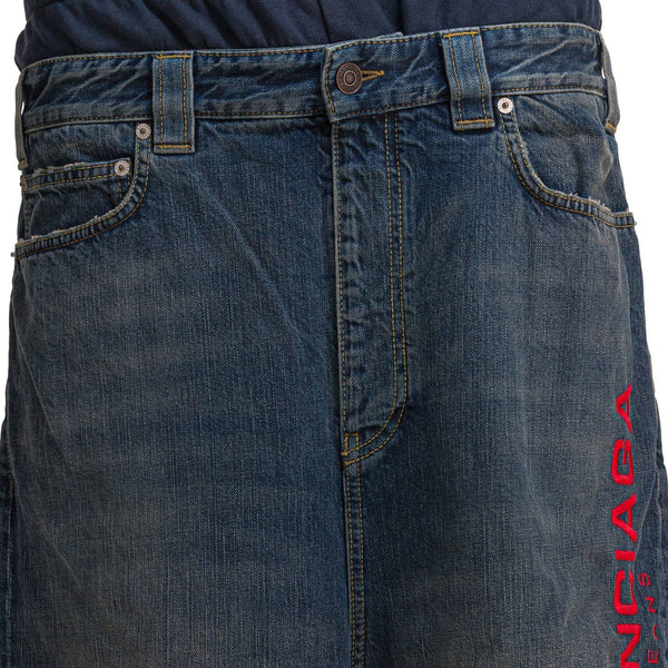 Balenciaga Pants- BALENCIAGA Cotton Trousers with Patched Detailing for Men Premium Designer Casual Trousers
