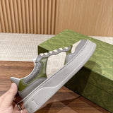 Gucci two-tone luxury sneakers view 6 minimalist modern build