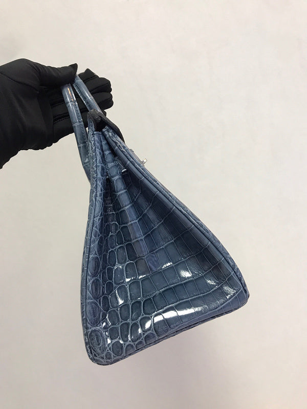 Close-up detail of structured bag design