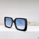 Side view of Louis Vuitton unisex sunglasses