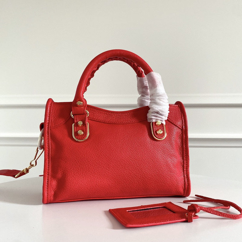 Zivas Charm Elevated Essentials Statement Handbag (Signature Shape & Finish) – Full Silhouette