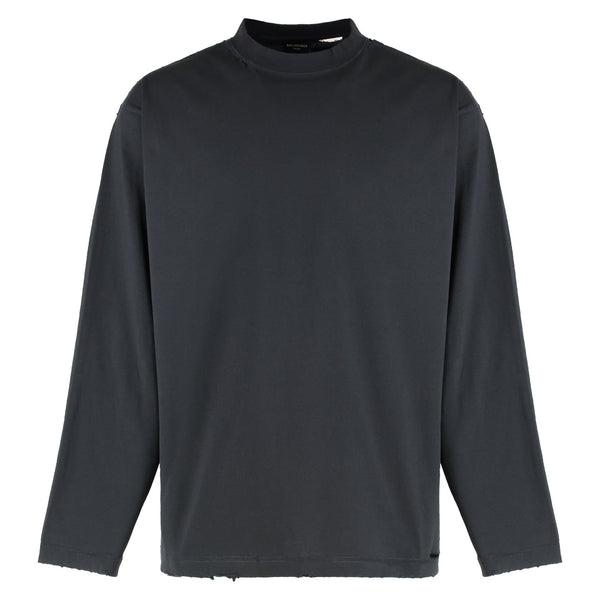 Balenciaga T-Shirts? BALENCIAGA Security Tape Logo Oversized T-Shirt - Size 2 Casual Everyday Designer Tee