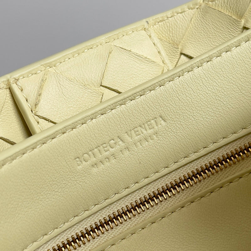 Statement Faux Leather Handbag - Smooth Faux-Leather Exterior | Women's Statement Accessory #1571 - hardware and detail close-up (image 5) of designer-inspired handbag
