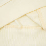 Side profile of Gucci luxury clothing with relaxed-fit cut