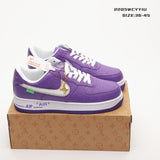 Nike Designer sneakers in bold contrast streetwear statement look front view