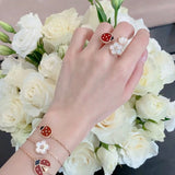Front view of Van Cleef & Arpels unisex jewelry piece