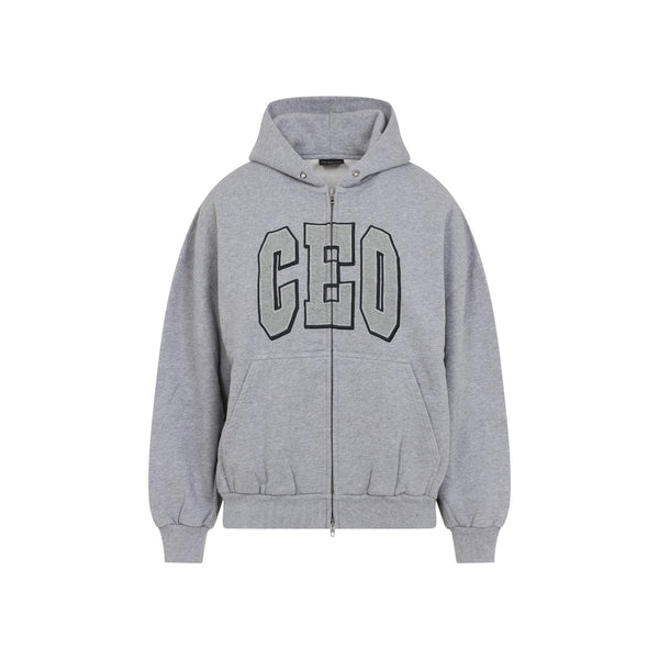 Balenciaga Hoodies? BALENCIAGA Mini Cotton Zip-Up Sweatshirt for Women Premium Designer Casual Hoodie