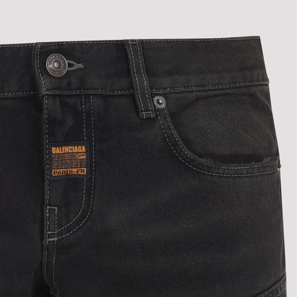 Balenciaga Jeans? BALENCIAGA Wide-Leg Jeans for Men Classic Everyday Designer Jeans
