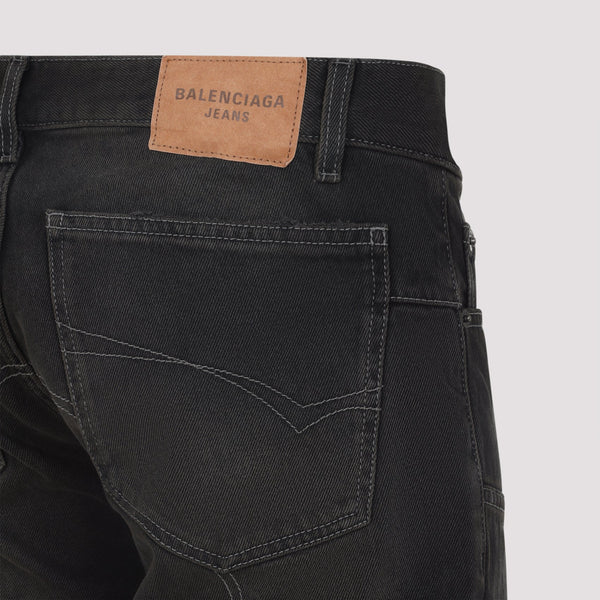 Balenciaga Jeans? BALENCIAGA Wide-Leg Jeans for Men Classic Everyday Designer Jeans