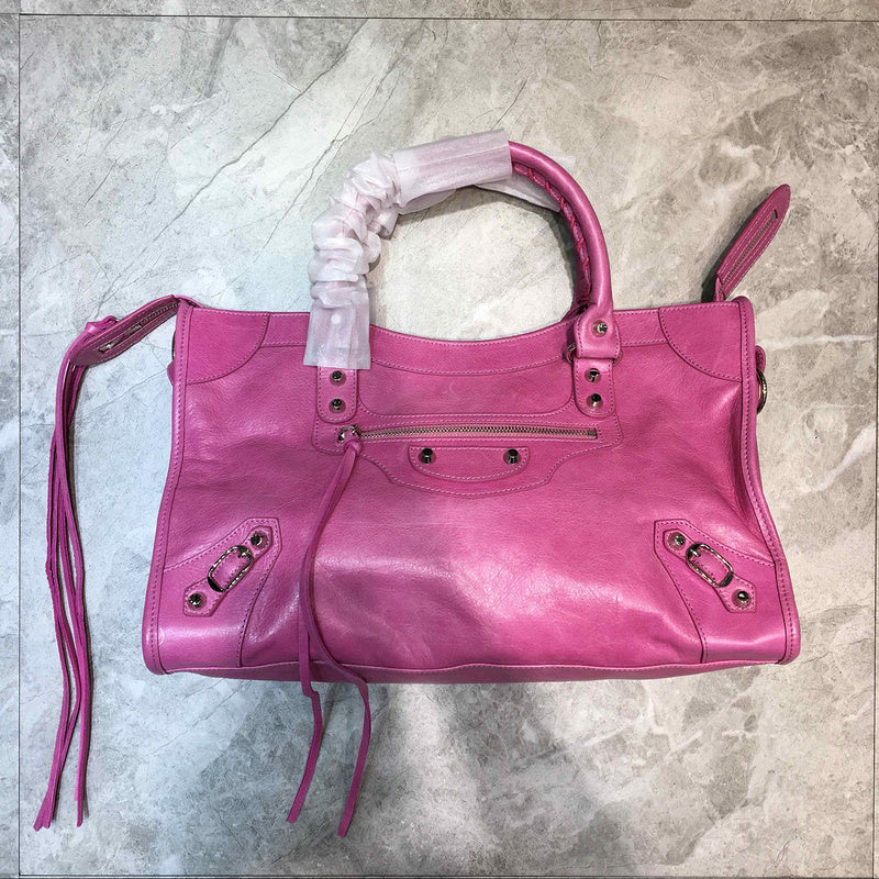 Polished Vegan Leather Handbag - Versatile Everyday Design | Women's Everyday Carry Handbag #969 - close-up detail shot (image 3) of designer-inspired handbag